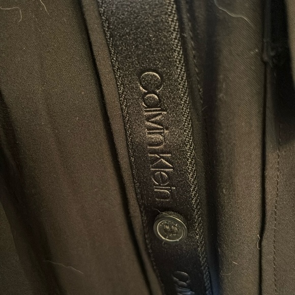 Calvin Klein Shirt Dress, Black sz 38 - Picture 5 of 7